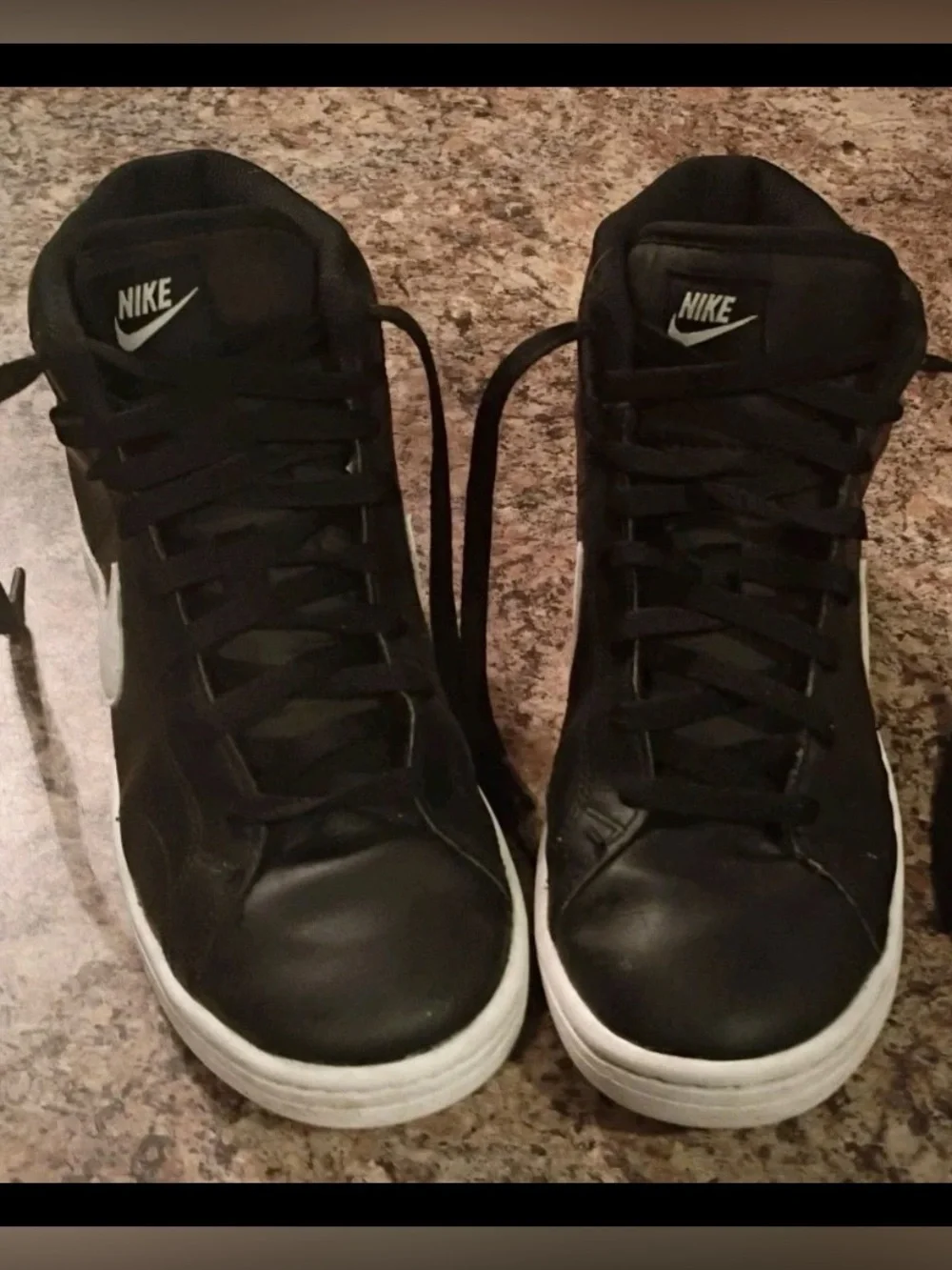 Nike Court Royale 2 Mid Black Onyx Mens Shoes Size 8